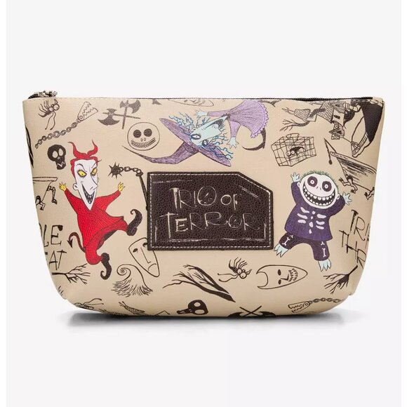 Disney Handbags - Disney The Nightmare Before Christmas Lock, Shock, & Barrel Cosmetic Bag - NWT
